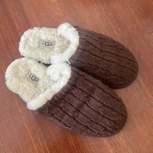 UGG Sweater Knit Scufette Slippers